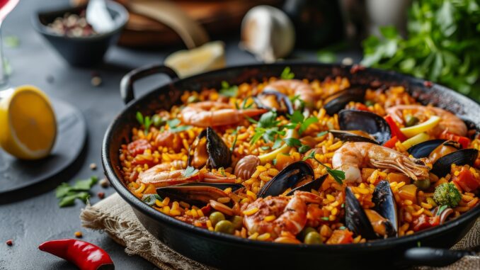 Spanish Recipe Paella