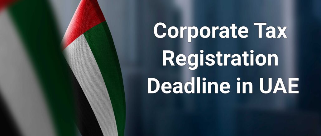 Corporate tax registration in Dubai, Sharjah, Ajman, UAE